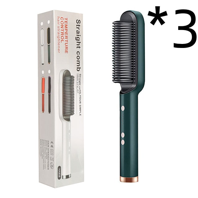 Ceramic Hair Styling Brush with Cordless Convenience and Custom Heat Settings