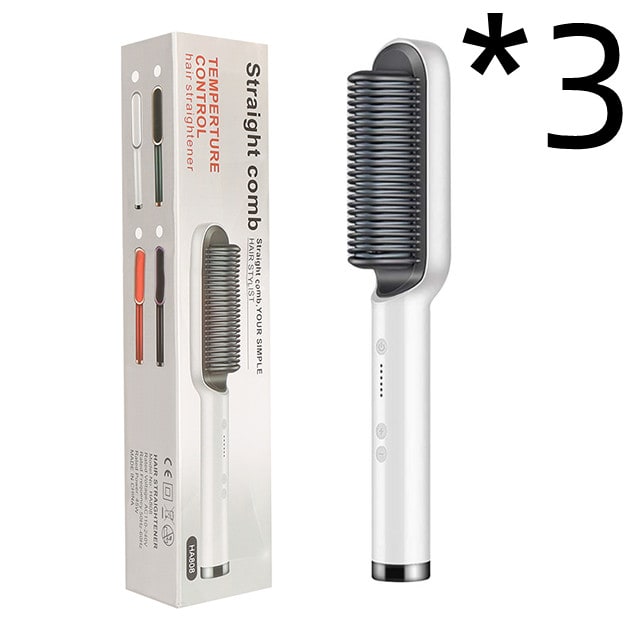 Ceramic Hair Styling Brush with Cordless Convenience and Custom Heat Settings