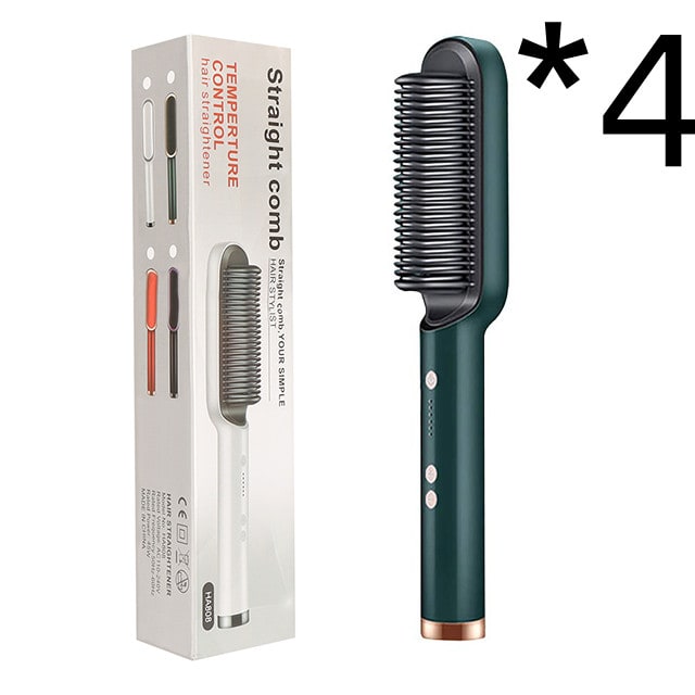 Ceramic Hair Styling Brush with Cordless Convenience and Custom Heat Settings