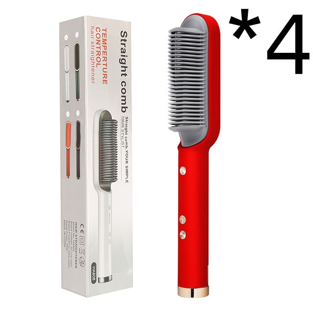 Ceramic Hair Styling Brush with Cordless Convenience and Custom Heat Settings