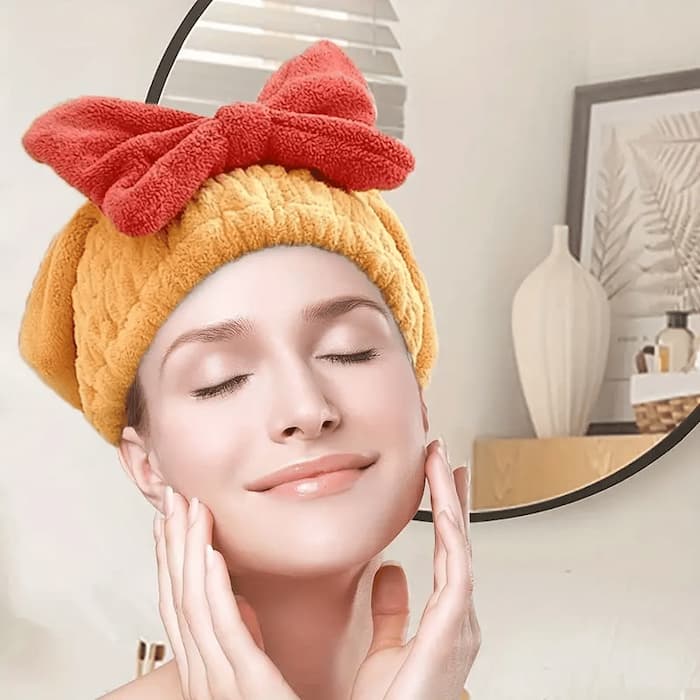 Quick-Drying Towel for Hair - Smooth and Frizz-Free