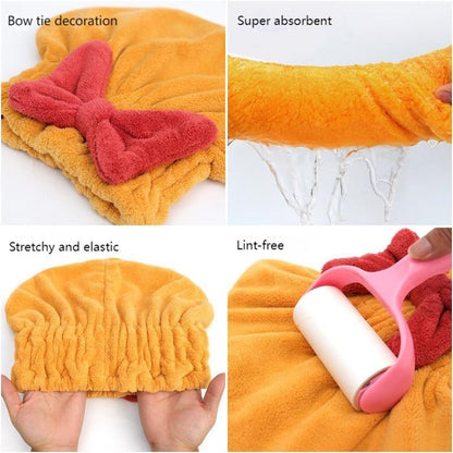 Quick-Drying Towel for Hair - Smooth and Frizz-Free