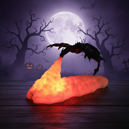 Enchanting 3D Dragon Glow Lamp with USB Rechargeable LED