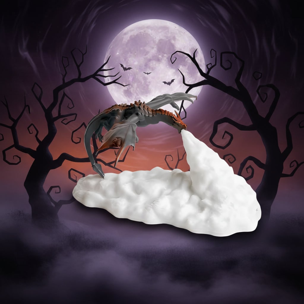 Enchanting 3D Dragon Glow Lamp with USB Rechargeable LED