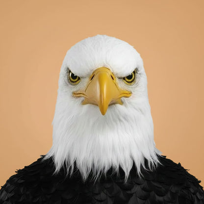 Majestic Eagle Head Mask for Halloween Parties and Events