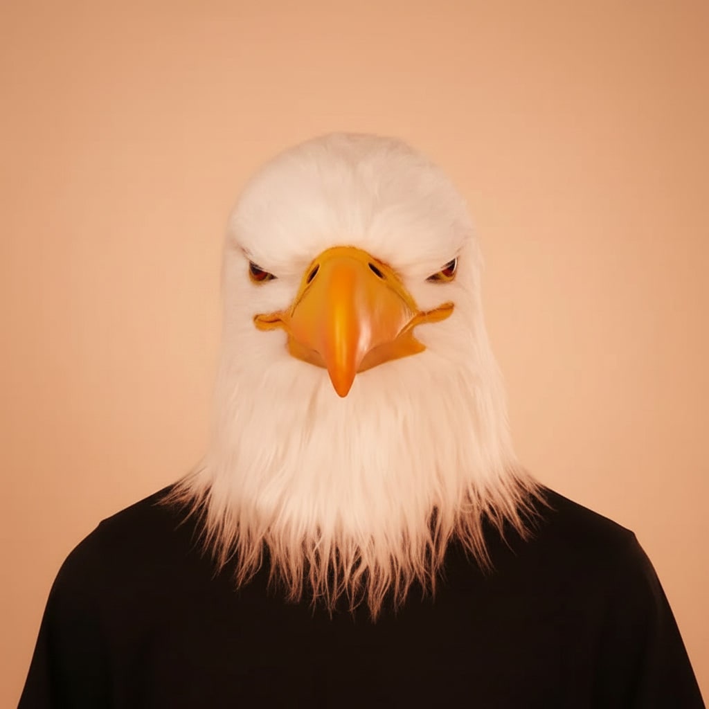 Majestic Eagle Head Mask for Halloween Parties and Events