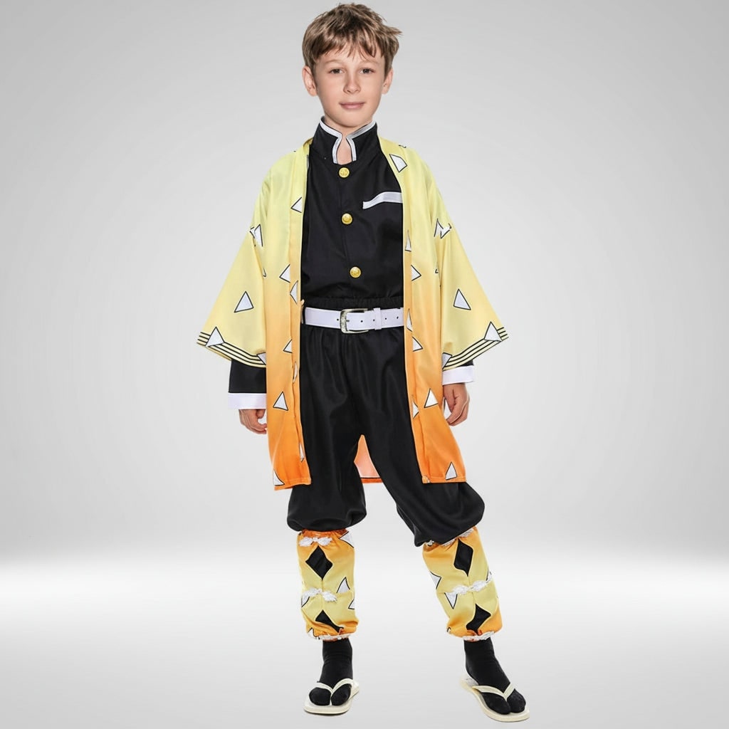 Anime Character Cosplay Set with Stylish Haori Jacket