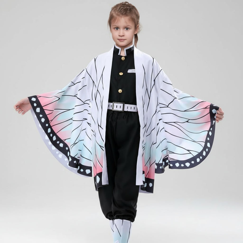 Anime Character Cosplay Set with Stylish Haori Jacket