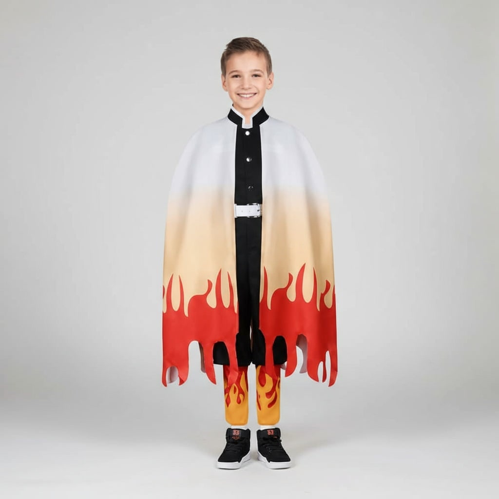 Anime Character Cosplay Set with Stylish Haori Jacket