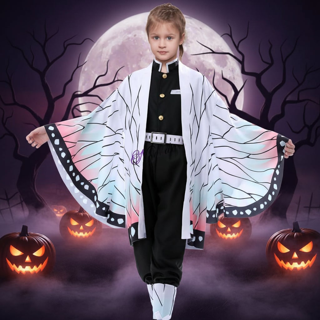 Vibrant Anime Character Costume Set with Accessories for Cosplay