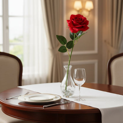 Elegant Faux Roses for Halloween and Year-Round Decor