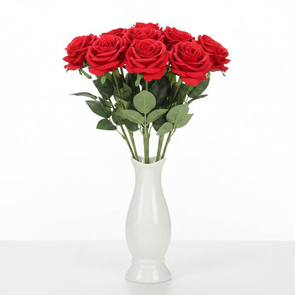 Gothic Elegance Artificial Rose Bouquet for Halloween Decor