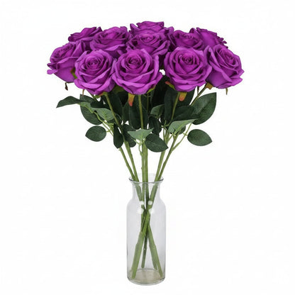 Gothic Elegance Artificial Rose Bouquet for Halloween Decor