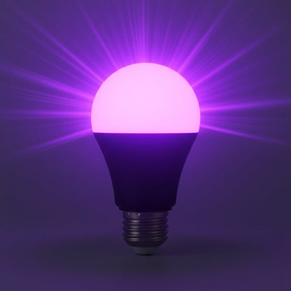 Spooky Glow UV LED Light Bulb for Halloween Festivities E26
