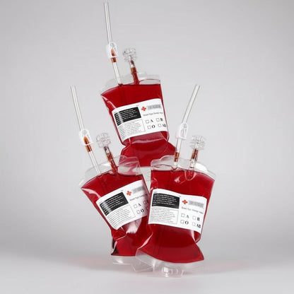 Spooky IV Drink Pouches for Halloween Parties and Decor