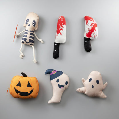 Festive Feline Fun: Plush Catnip Toys for Halloween Play