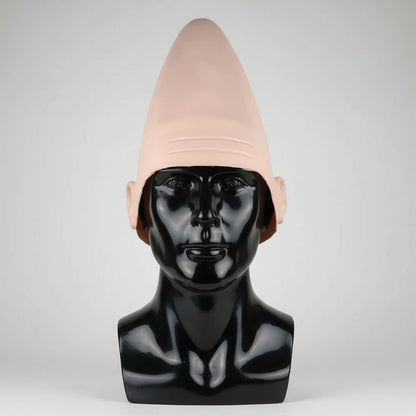 Intimidating Conehead Halloween Mask with Realistic Features