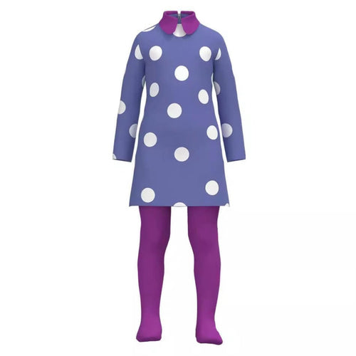 Vibrant Character Dress Costume for Kids with Accessories