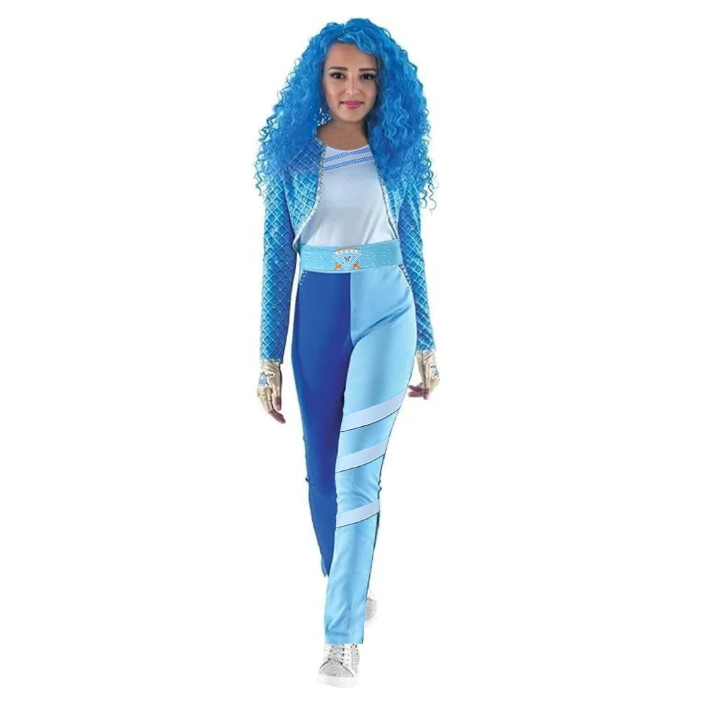 Charming Anime-Inspired Halloween Outfit with Stylish Jacket & Gloves