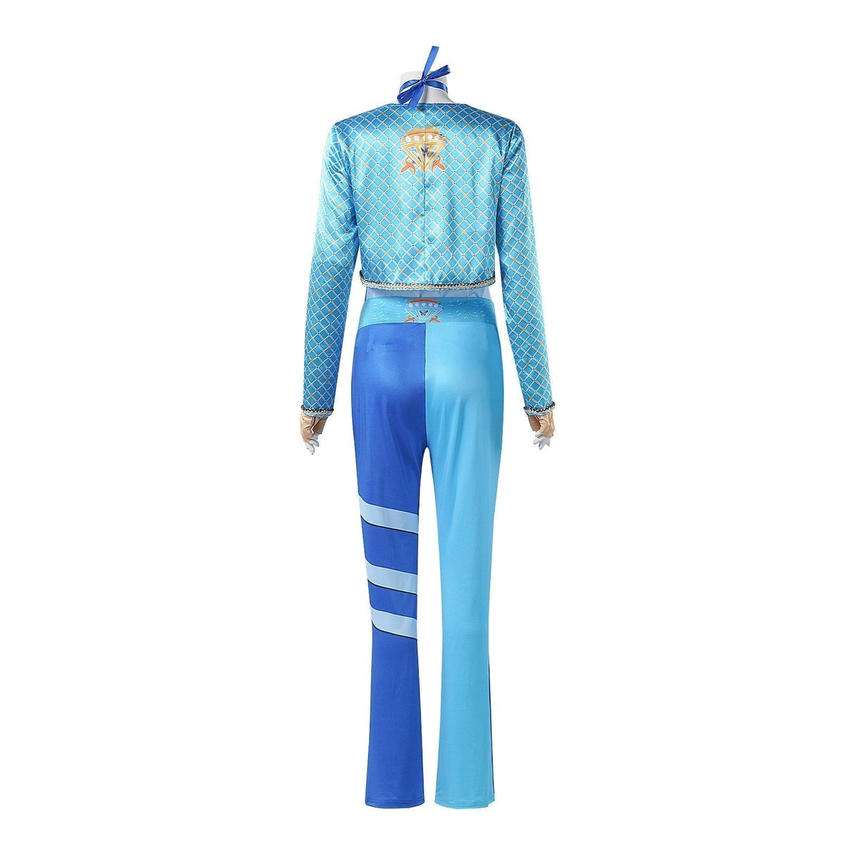 Charming Anime-Inspired Halloween Outfit with Stylish Jacket & Gloves