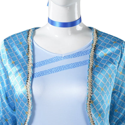 Charming Anime-Inspired Halloween Outfit with Stylish Jacket & Gloves