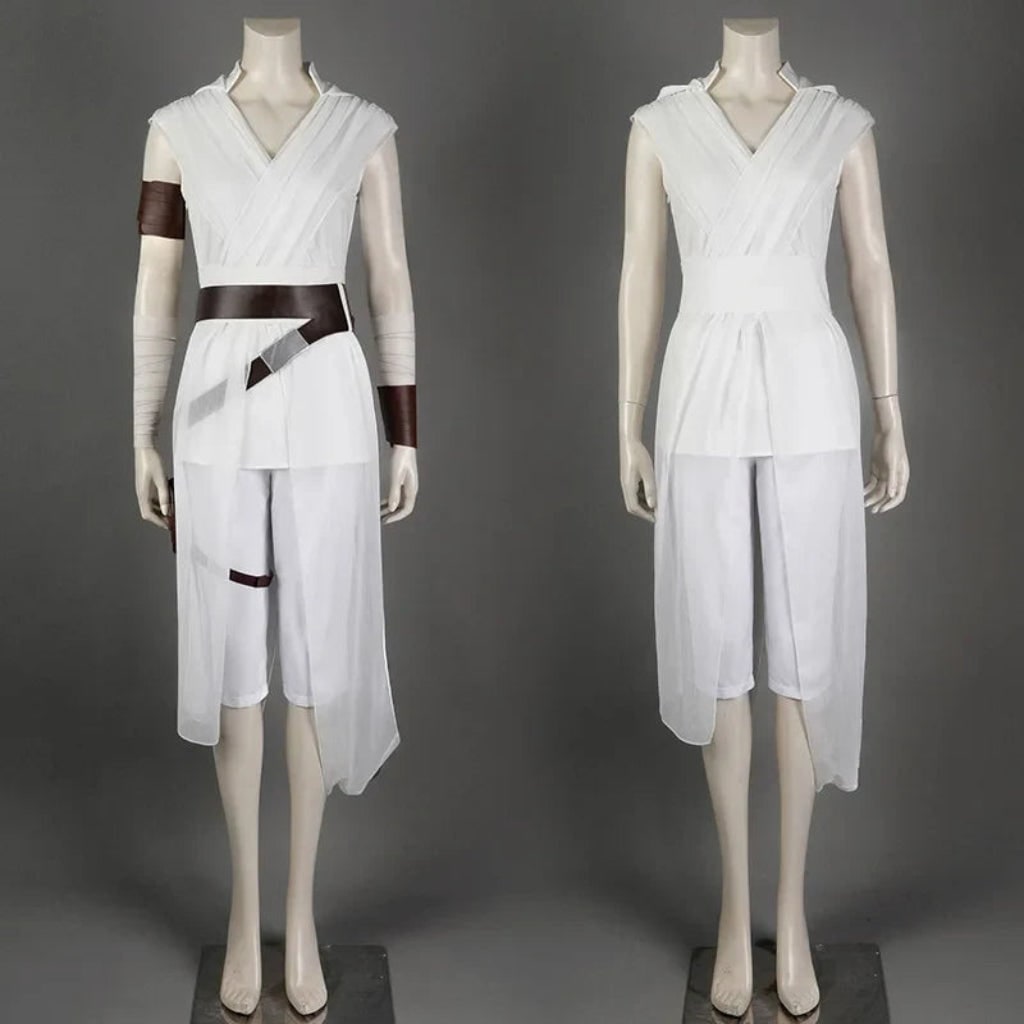 Epic Desert Warrior Costume with Tunic, Cropped Pants, and Belt
