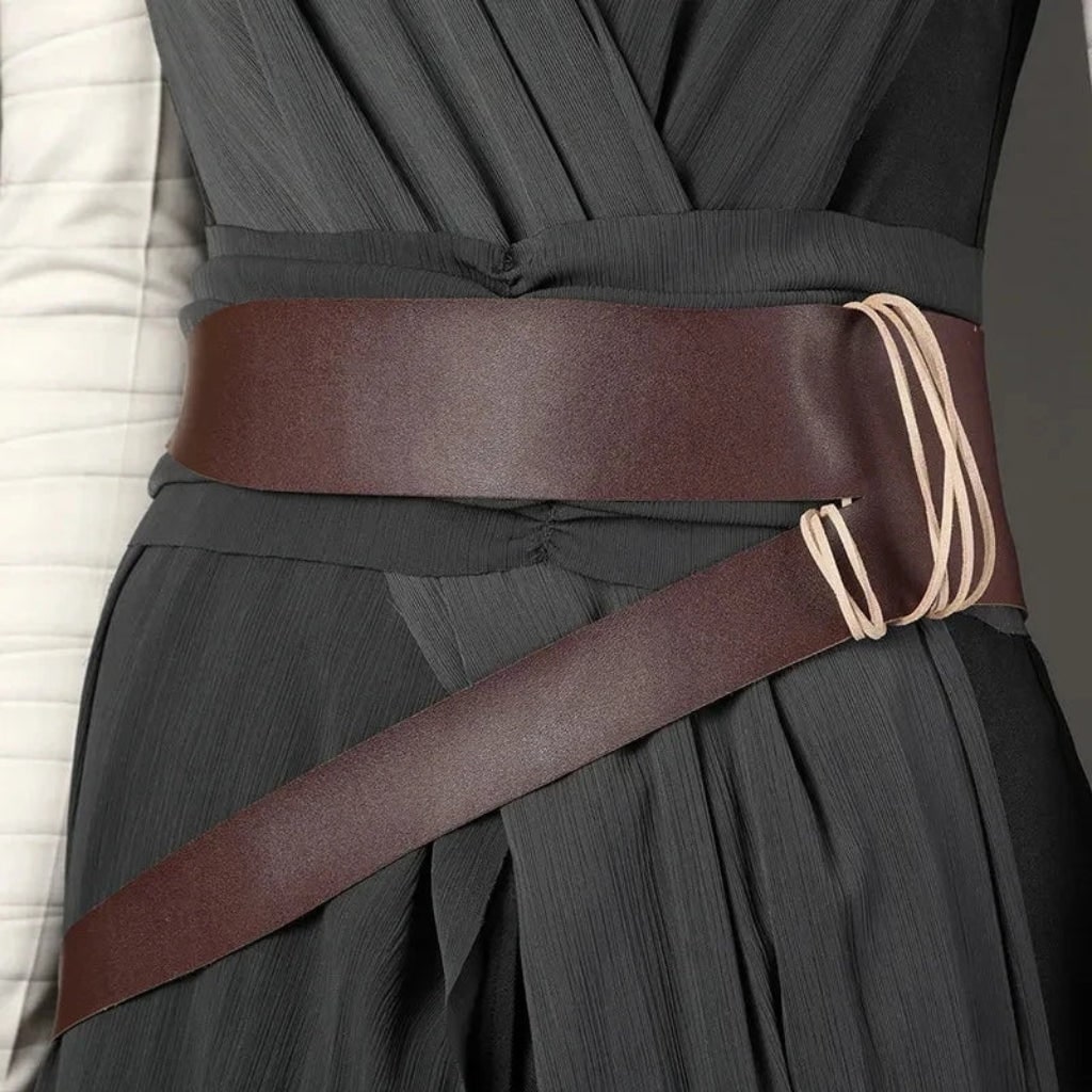 Epic Desert Warrior Costume with Tunic, Cropped Pants, and Belt