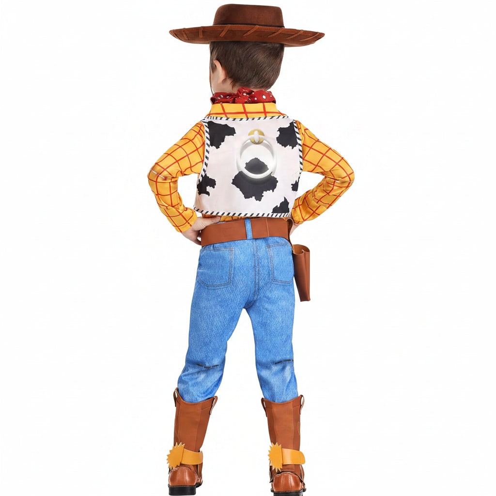 Cowboy Costume Set for Kids - Halloween Dress-Up Attire