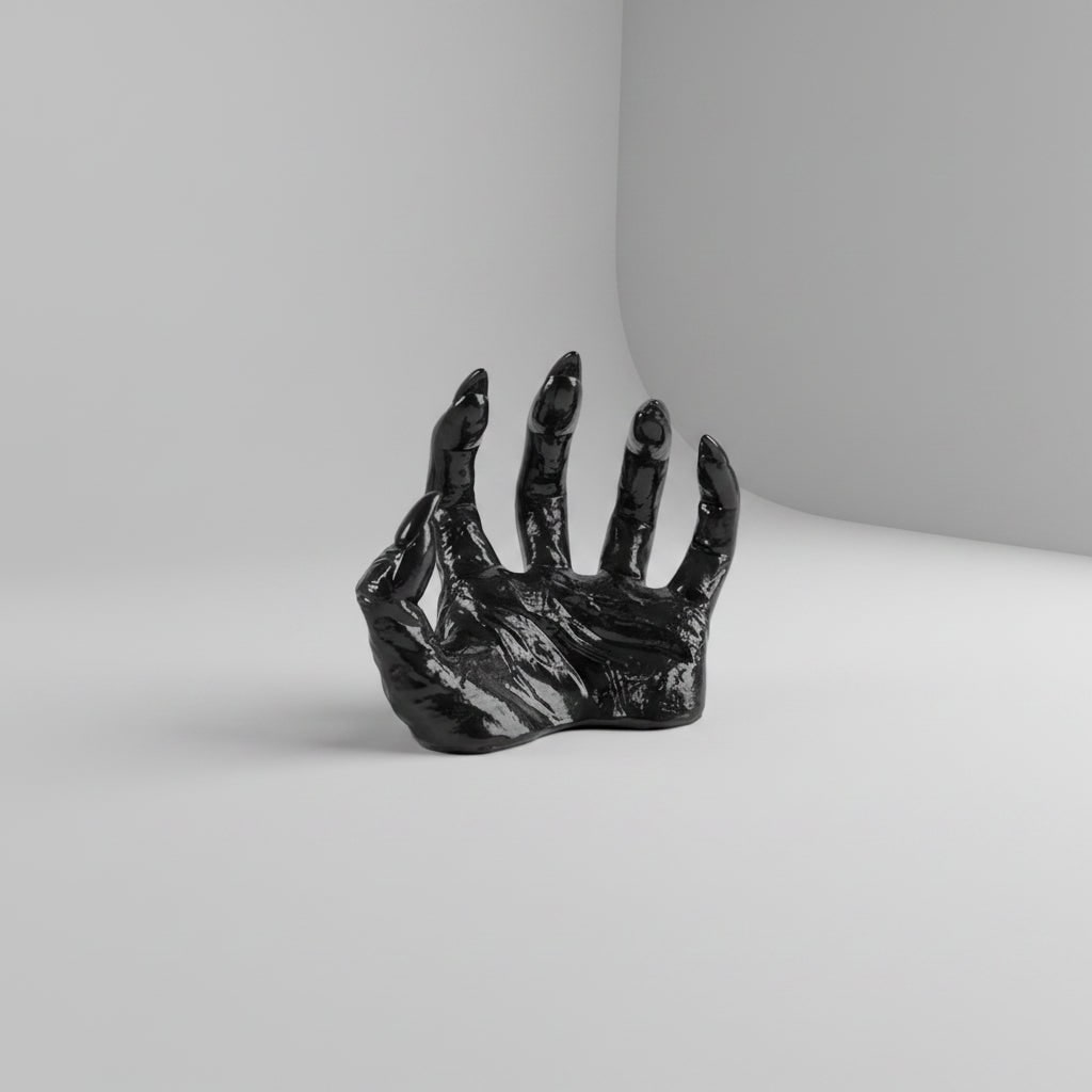 Gothic Hand Candle Holder Wall Art – Perfect for Halloween Decor