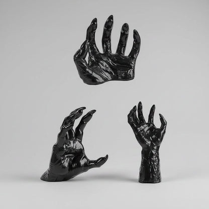 Gothic Hand Candle Holder Wall Art – Perfect for Halloween Decor