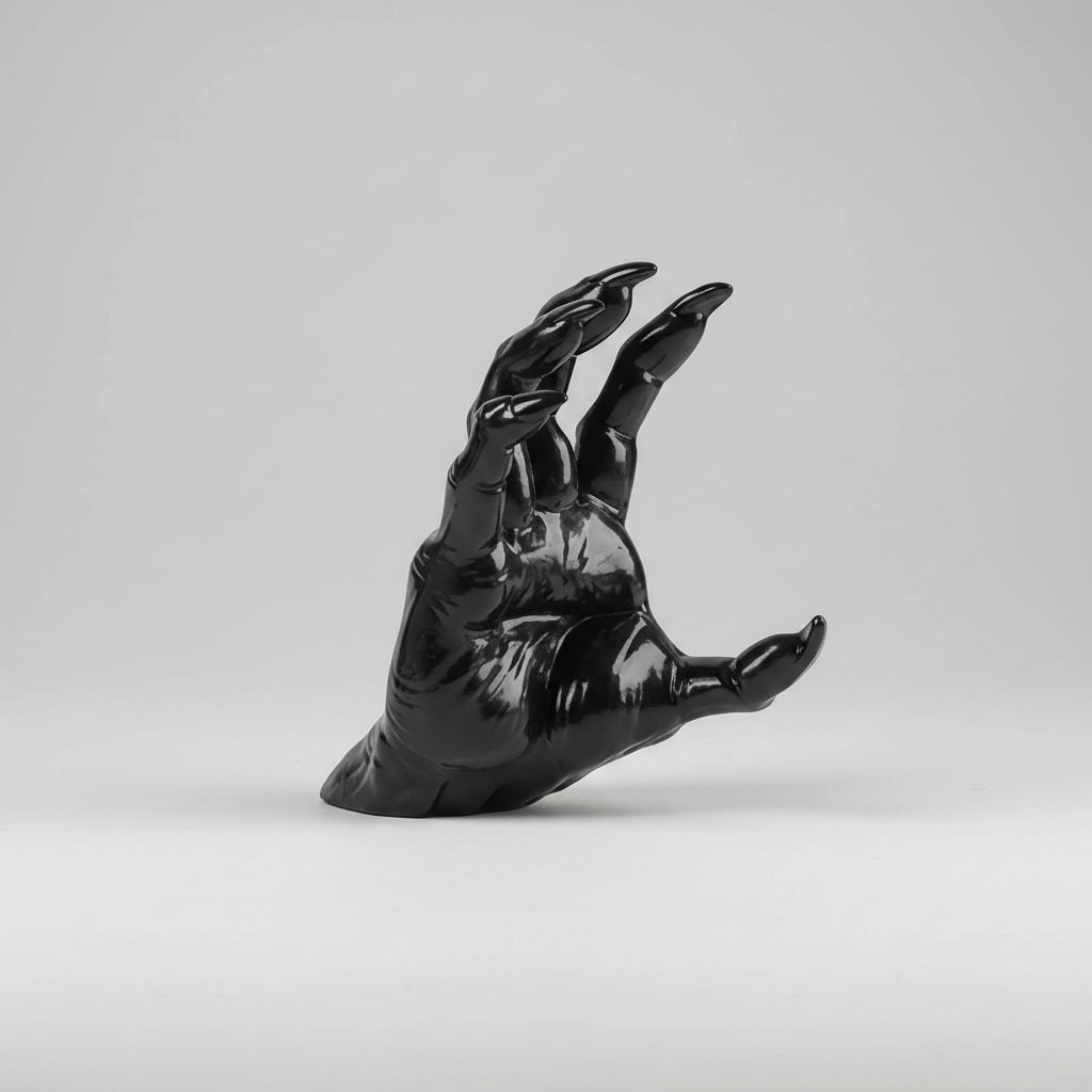Gothic Hand Candle Holder Wall Art – Perfect for Halloween Decor