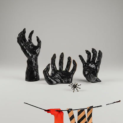 Gothic Hand Candle Holder Wall Art – Perfect for Halloween Decor