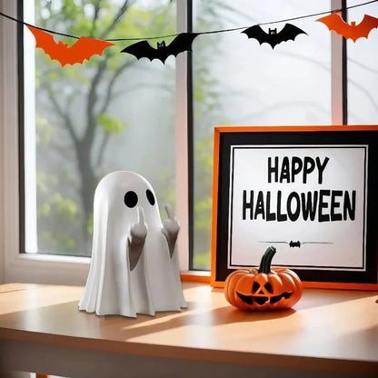 Cheeky Ghost Figurine for Halloween Tabletop Decor