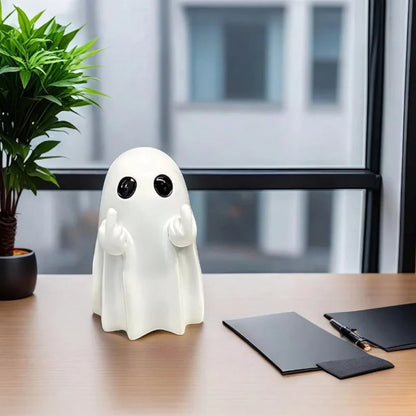Cheeky Ghost Figurine for Halloween Tabletop Decor