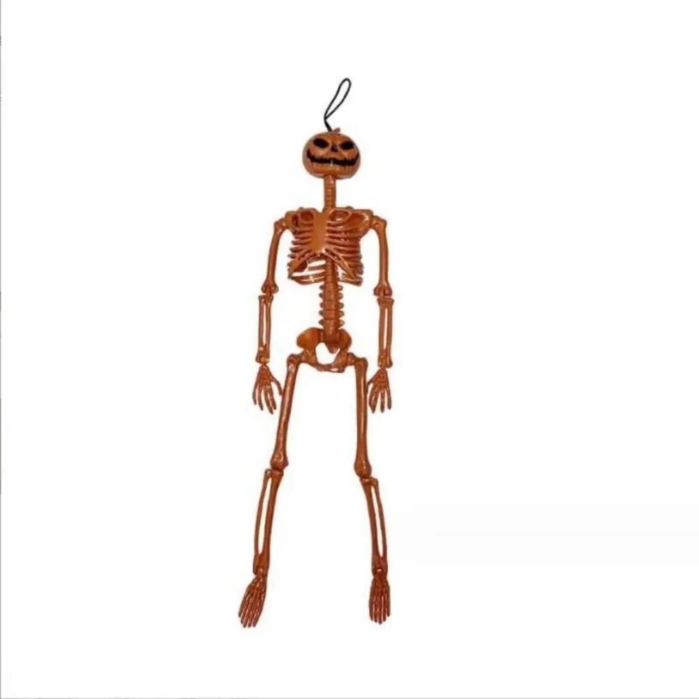 Life-Size Poseable Skeleton for Halloween Festivities