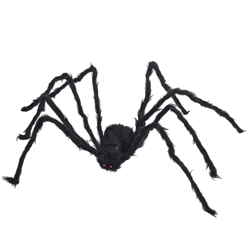 Enormous Spider Decoration with Poseable Legs for Spooky Yards