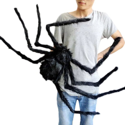 Enormous Spider Decoration with Poseable Legs for Spooky Yards