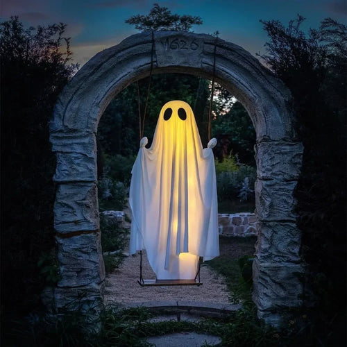 Illuminated Specter Decoration with Remote Control for Outdoor Fun