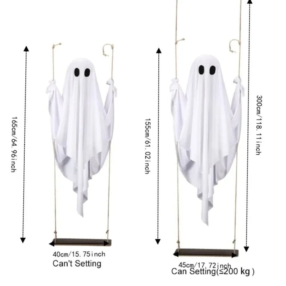 Illuminated Specter Decoration with Remote Control for Outdoor Fun