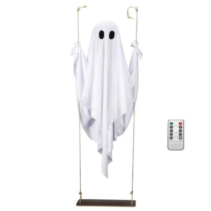 Illuminated Specter Decoration with Remote Control for Outdoor Fun