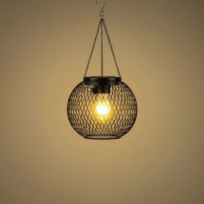 Solar-Powered Hanging Lantern for Magical Outdoor Illumination