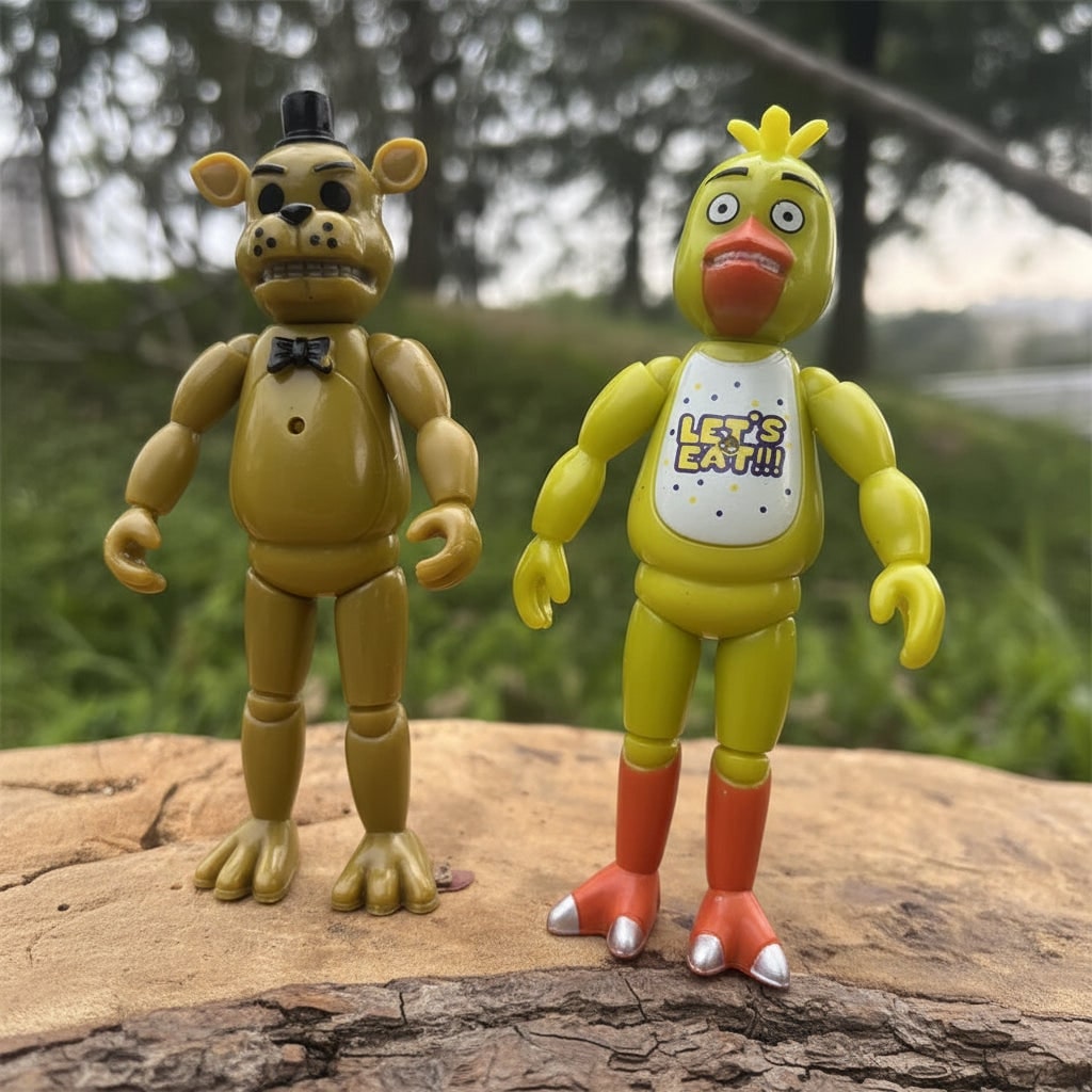 Illuminated Fright Figurines Collection – 5 Poseable Characters