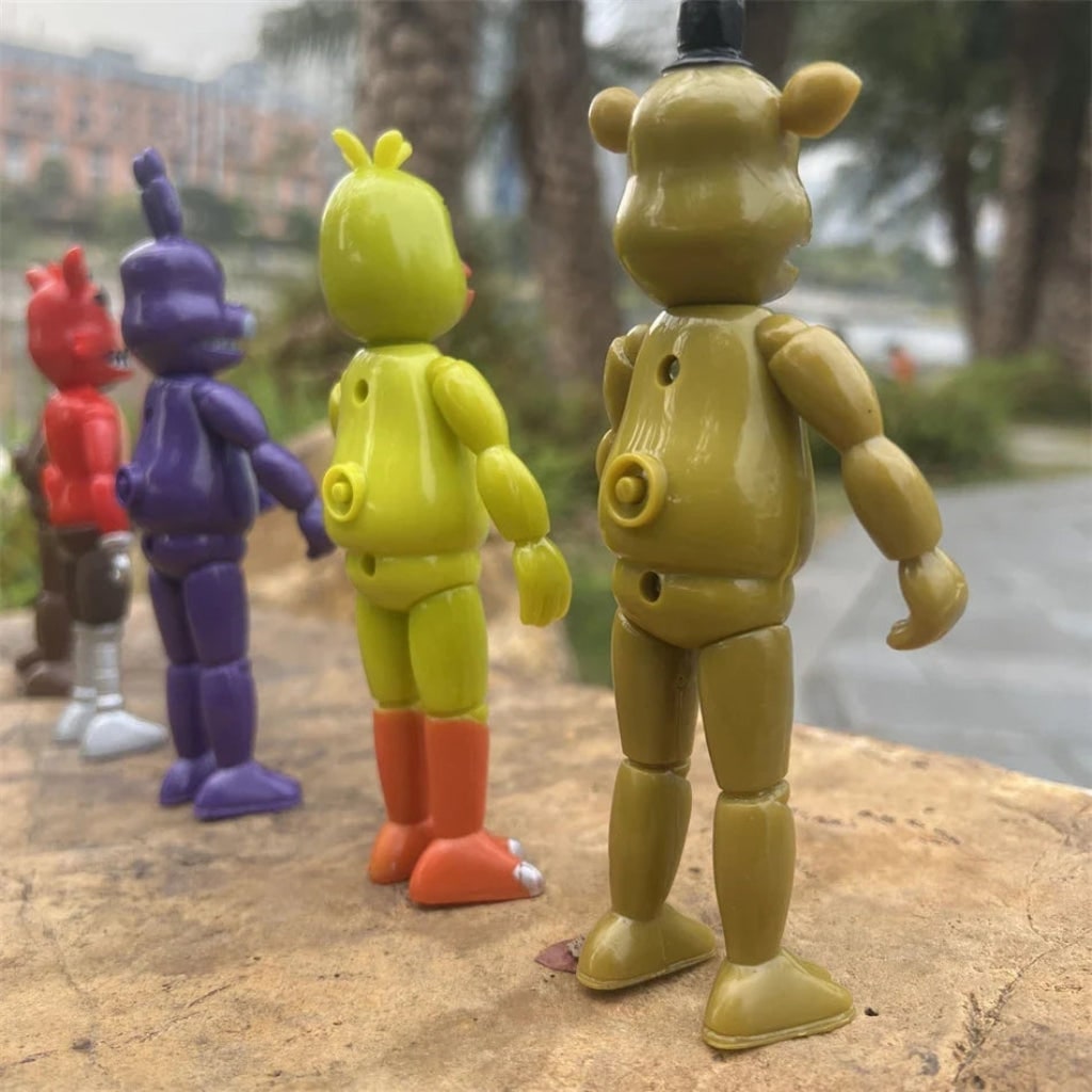 Illuminated Fright Figurines Collection – 5 Poseable Characters