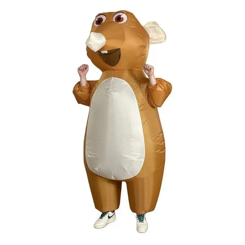 Laugh-Out-Loud Inflatable Animal Costume for Halloween Fun