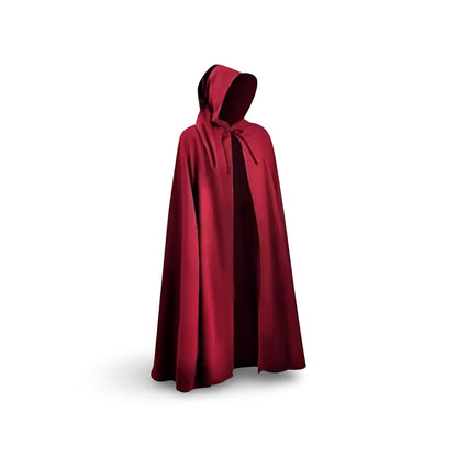 Authentic Knightly Costume Tunic with Hood and Templar Emblem