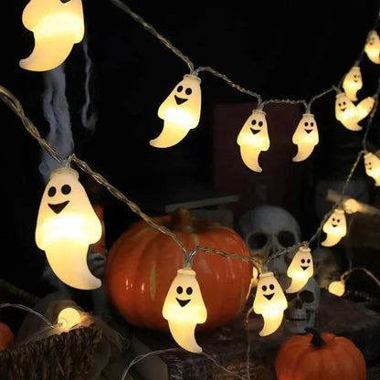 Charming LED String Lights for Outdoor Halloween Decor