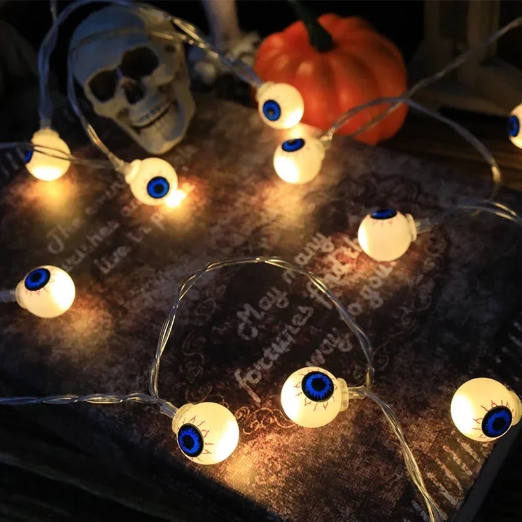 Charming LED String Lights for Outdoor Halloween Decor