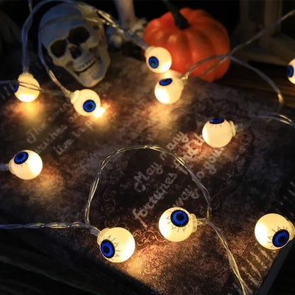 Charming LED String Lights for Outdoor Halloween Decor