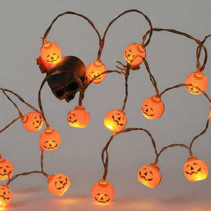 Spooky Outdoor LED String Lights for Halloween Celebrations