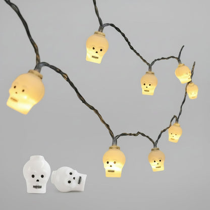 Spooky Outdoor LED String Lights for Halloween Celebrations